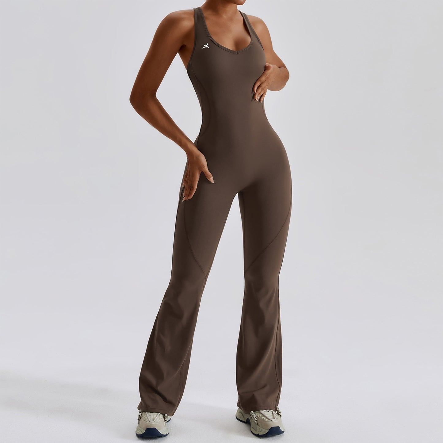 Sexy Active X Jumper One-Piece W/Back Out